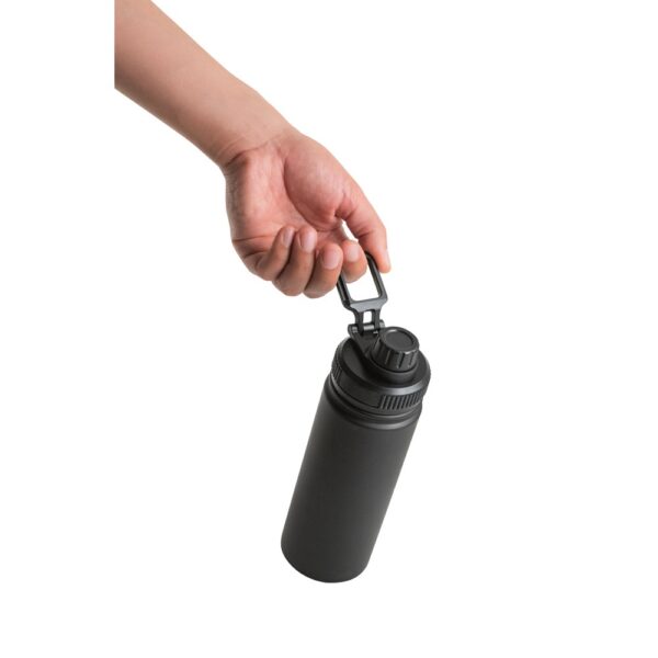 FEDERER. Bottle in 90% recycled stainless steel 570 mL