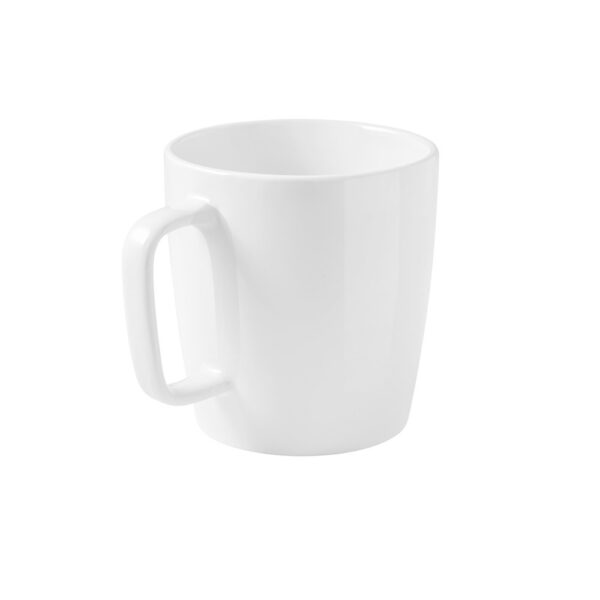 DHONI WHITE. Ceramic mug 450 mL