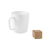 DHONI WHITE. Ceramic mug 450 mL