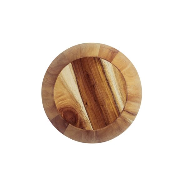 SAGE. Round acacia wood salad bowl