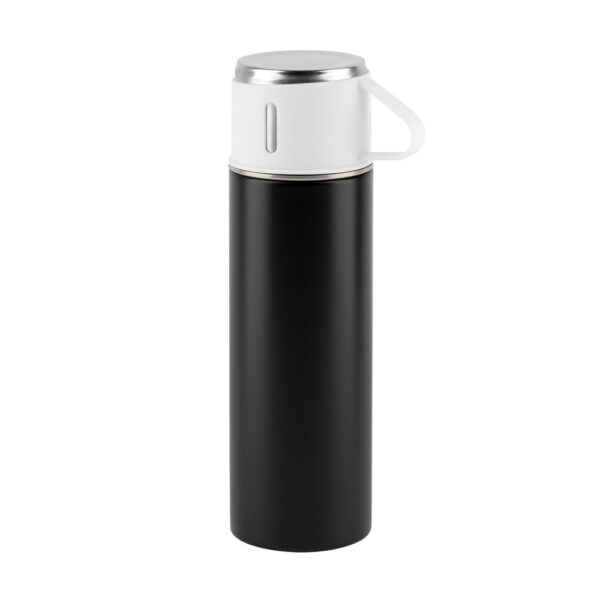 94348_103 COMANECI. Double-walled stainless steel bottle (90% recycled) with matte finish 490 mL