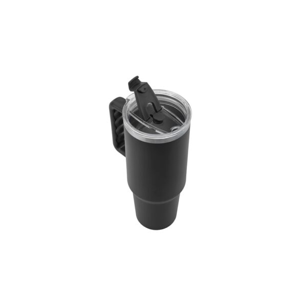 JOYNER XL. Large stainless steel travel cup (91% recycled) with vacuum insulated double wall and a matt finish 1300 mL