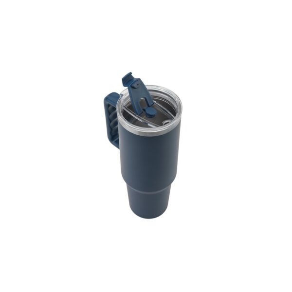 JOYNER XL. Large stainless steel travel cup (91% recycled) with vacuum insulated double wall and a matt finish 1300 mL