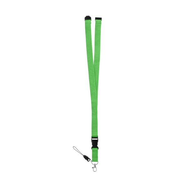 MURRAY. Polyester lanyard with metal carabiner