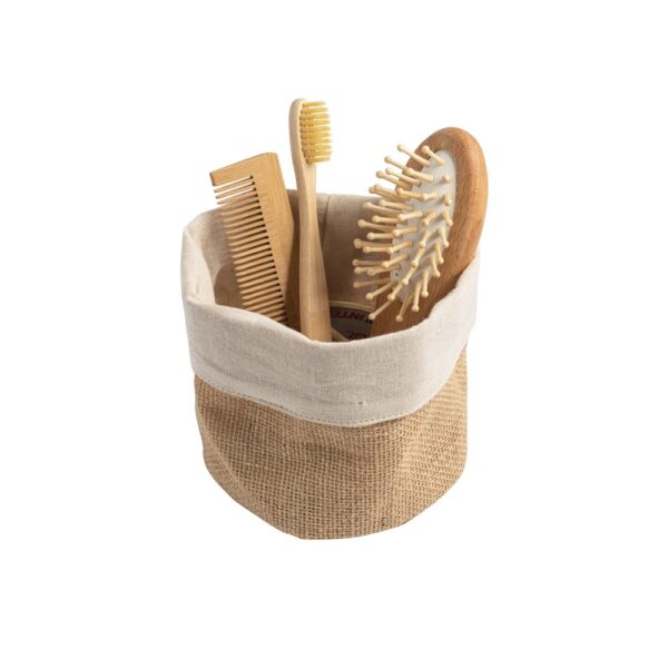 94574_160-d DUCASSE. Multi-purpose bag in jute (260g/m²) and cotton (120g/m²)