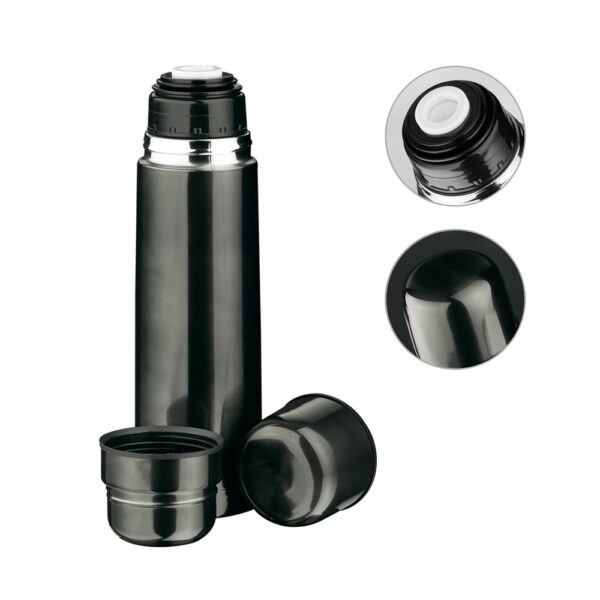 94667_set HEAT. Stainless steel thermos 750 mL