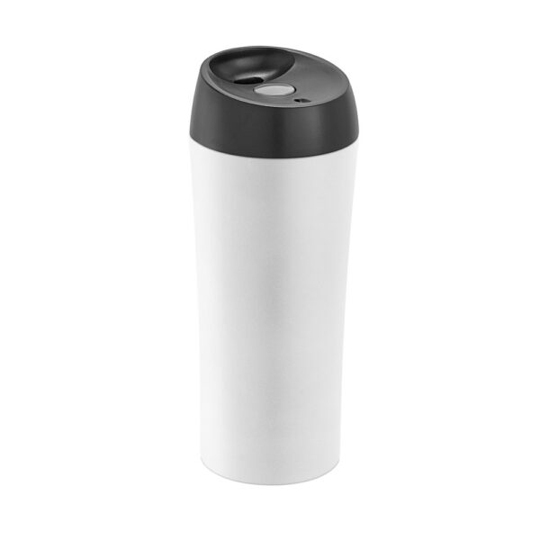 MONARDA. Stainless steel and PP travel cup 470 mL