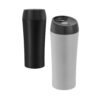 MONARDA. Stainless steel and PP travel cup 470 mL