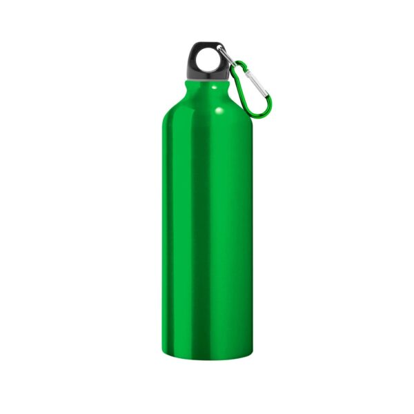 LANDSCAPE L. Aluminium sports bottle with carabiner 800 mL