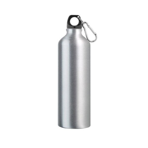 LANDSCAPE L. Aluminium sports bottle with carabiner 800 mL