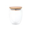 ECUADOR L. Borosilicate glass travel cup 350 mL