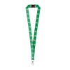 DOVER. SET Lanyard SUBLIMATION Long II (20 mm) in recycled polyester (100% rPET) with Hook Trigger Snap 20 mm and safety lock