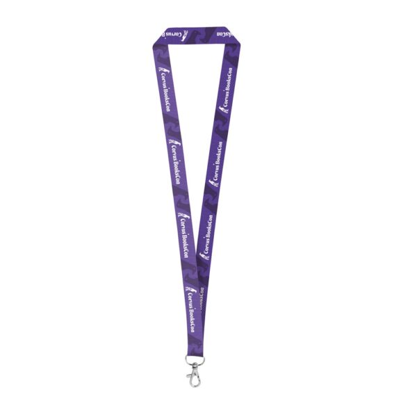 WINDSOR. SET Lanyard SUBLIMATION Long II (20 mm) in recycled polyester (100% rPET) with Hook Trigger Snap 20 mm