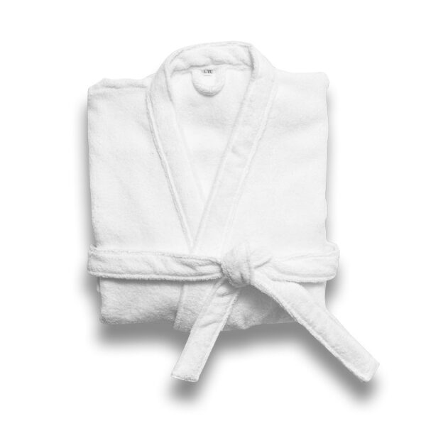 RUFFALO LARGE. Cotton (82%) and recycled cotton (18%) bathrobe (350 g/m²)