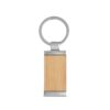 HOMER. Rectangular bamboo keyring