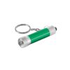 RE-LERGAN. Aluminium keyring (92% recycled) with 3-light LED torch