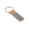 GOSLING. Set consisting of a card holder and a key holder, both in metal and cork