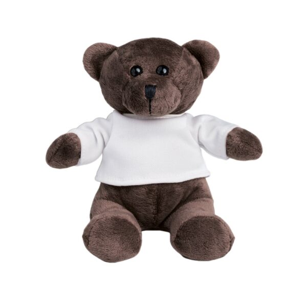 GRIZZLY. Teddy bear plush toy with t-shirt on
