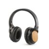 97126_103 GOULD. Foldable wireless headphones with 4h battery life in bamboo and ABS