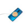 DAIMLER. 15W superfast wireless magnetic charger in bamboo