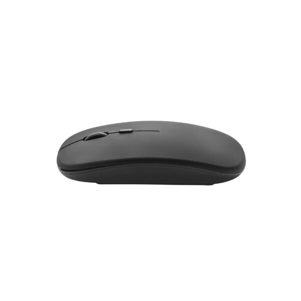 KHAN. Wireless mouse with 500mAh battery in recycled ABS (100% rABS)