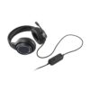 Thorne Headset RGB. ABS gaming headphones with 2m cable, microphone and RGB LED lights