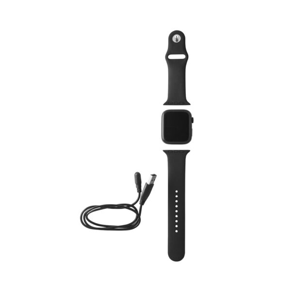 WILES. Smartwatch with 1'85" screen, IPX4 and 3-day battery life and silicone strap