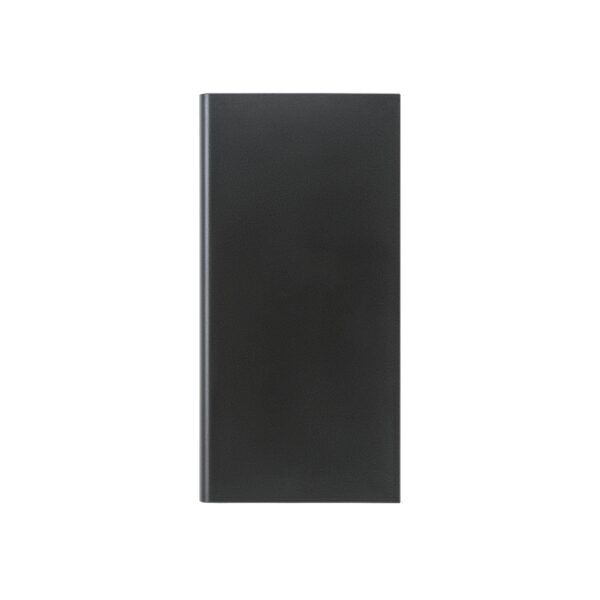 97137_103-b CLERK. 8.000 mAh power bank with solar panel in 100% recycled aluminium