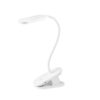 NESBIT II. Portable desk lamp with clip and 30h autonomy at 65% rABS