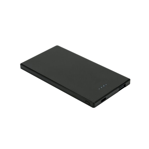 97184_103 DENNING. 5.000 mAh slim stainless steel power bank