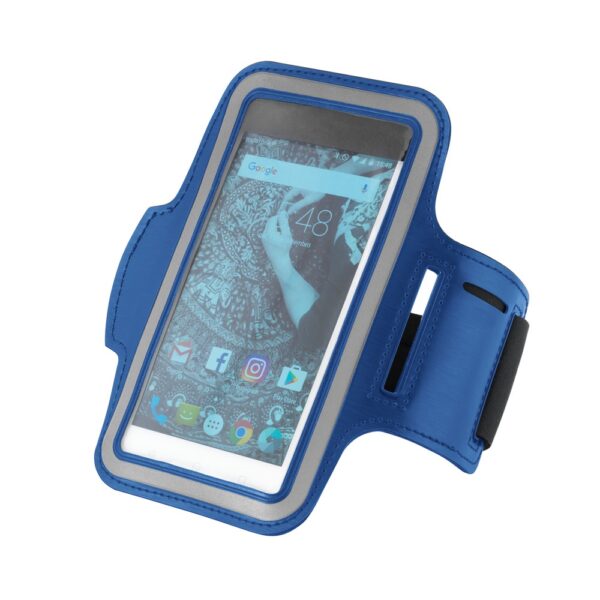 97207_114 CONFOR. Sports armband in PU and softshell for 6'5" smartphone