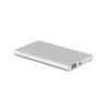 MARCET. Power bank slim 4'000 mAh in Recycled ABS (70% rABS) and recycled aluminium (30% rAL)