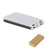 NOBEL. Power bank 7.200 mAh in recycled aluminium (100% rAL)