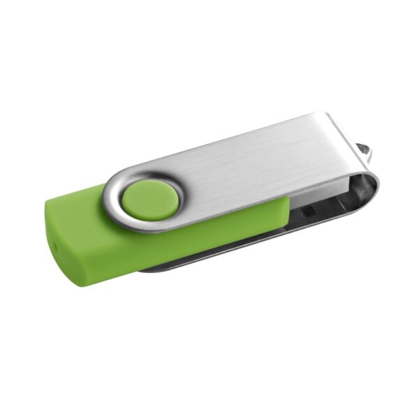 CLAUDIUS 8GB. 8 GB USB flash drive with metal clip