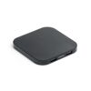 CAROLINE. Superfast 15W wireless charger with HUB 2 USB-A ports in recycled ABS (60% rABS)