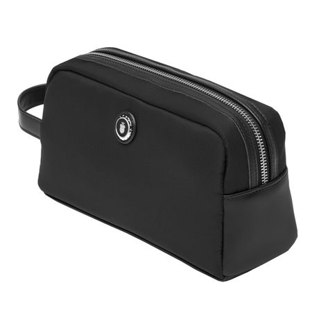 Toiletry Bag Button Black