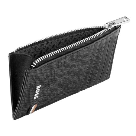 Card holder zip Iconic Black