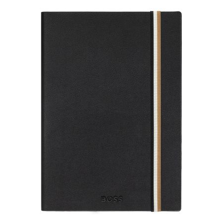 Notebook A5 Iconic Black Lined