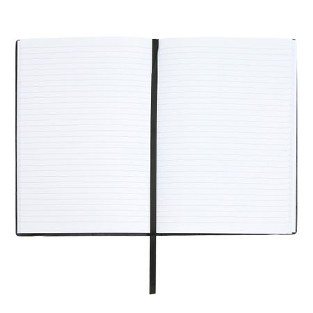 Notebook A5 Iconic Black Lined