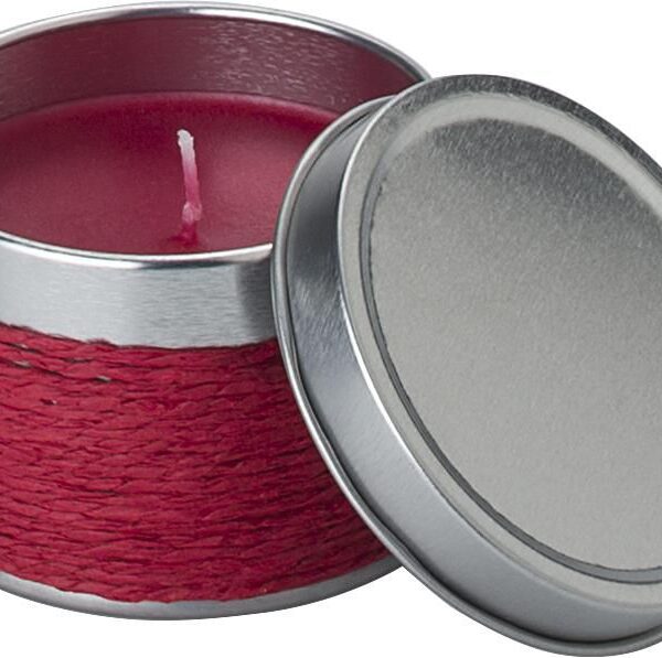 Tin with scented candle Zora