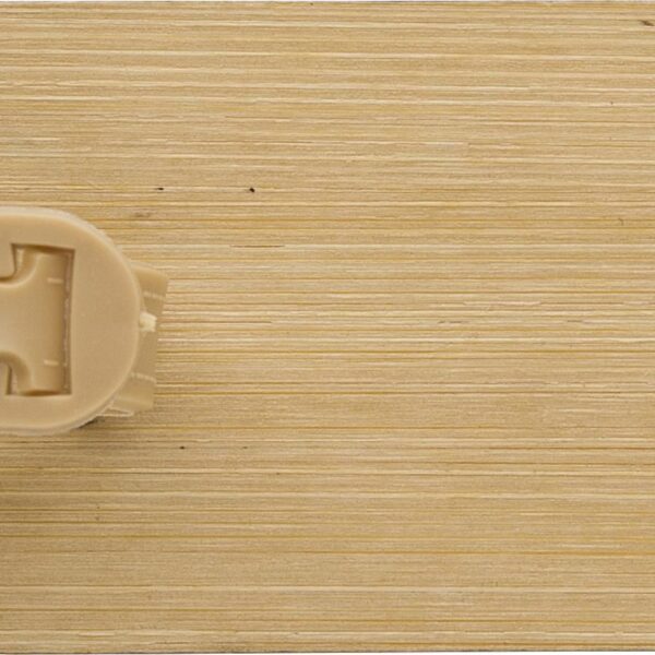 Bamboo luggage tag Shawn