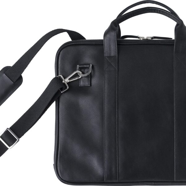 Leather laptop bag Michael