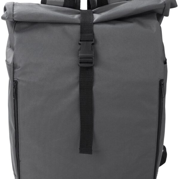 rPET polyester (600D) rolltop backpack Evie