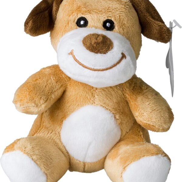 Plush toy dog Valentina