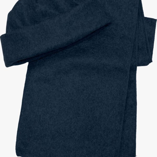 Polyester fleece (200 gr/m²) beanie and scarf Russo