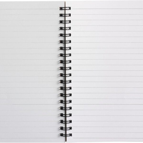 Wire bound notebook with ballpen. Stella Original