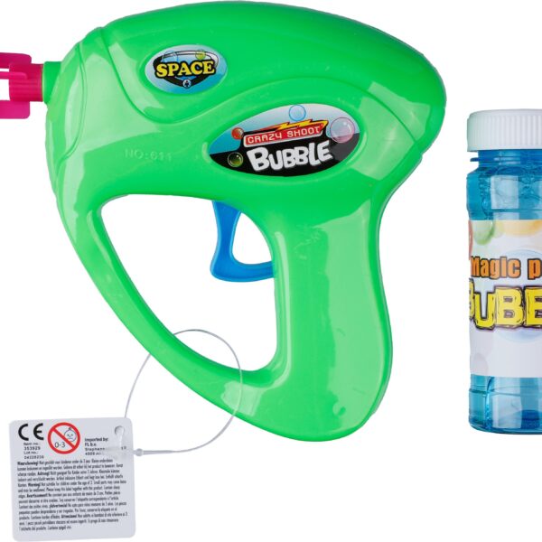 Plastic bubble gun Hallie