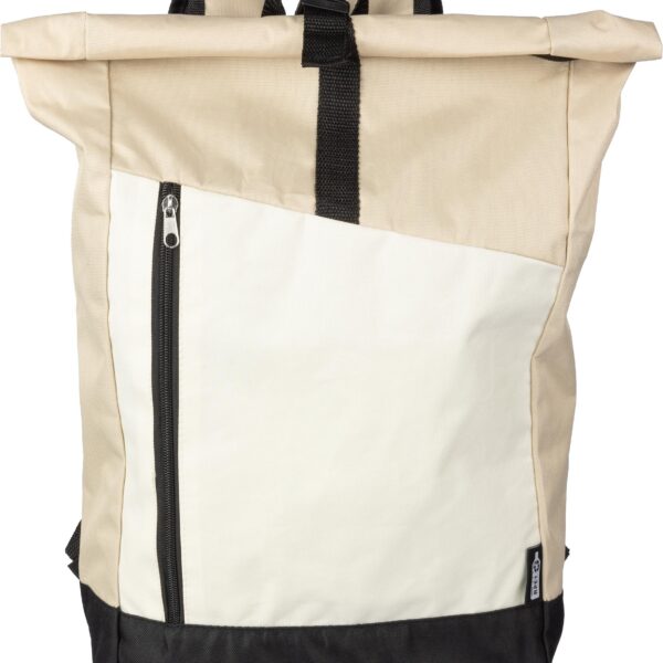 rPET (600D) roll-top backpack Marlene