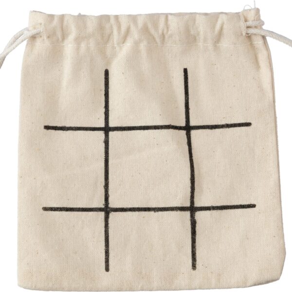 Natural wooden tic-tac-toe game Waltraud