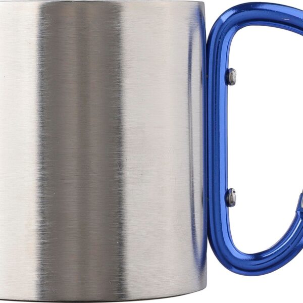 Stainless steel double walled mug Nella